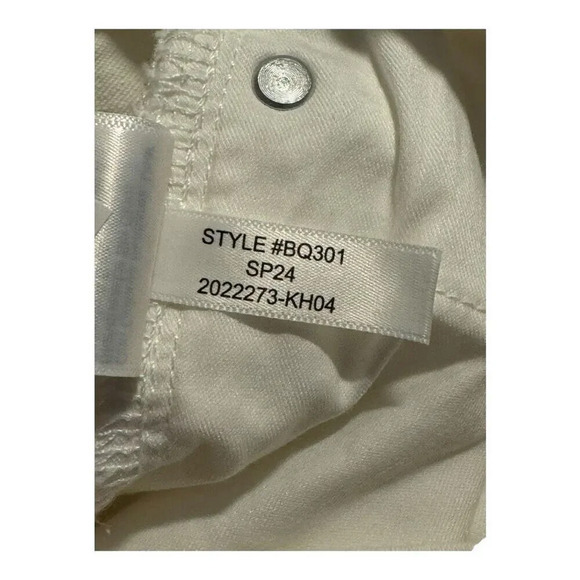 NEW J. Crew Size 4 Size 26 9" demi-boot crop jean in white wash NWT - Picture 9 of 9